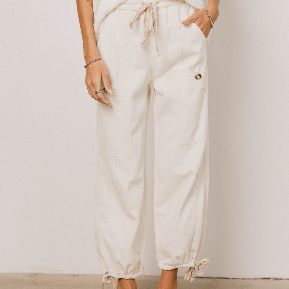 BOHME ROBYN PANTS IN IVORY
